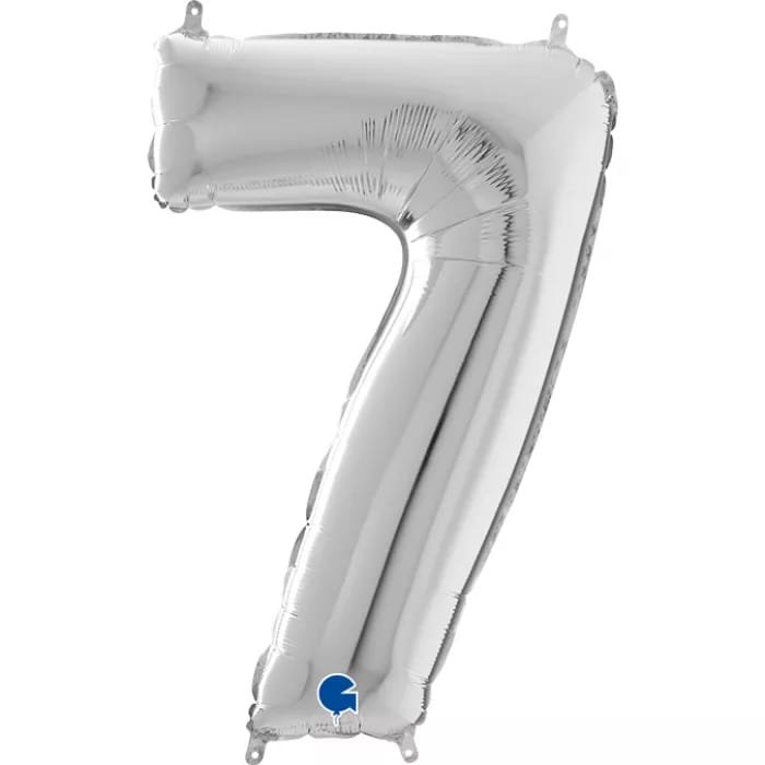 Fólie číslo sedm , barva stříbrná , 102 cm
